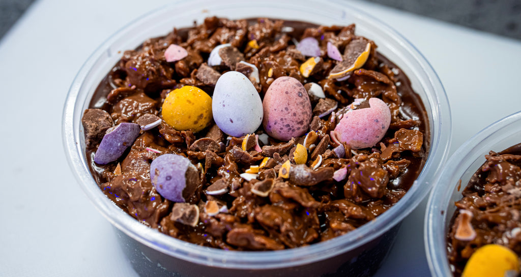 VIRAL MINI EGG CORNFLAKE CAKE POTS